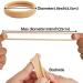 100PCS Seamless Thick Hair Ties for Women & Girls - Elastic No Damage Ponytail Holders in 10 Neutral Colors - Lady Hair Accessories - Buy Online on GoSupps.com
