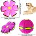 Buy Yeahboom Premium Dog Frisbee Ball Toy - Flying Saucer for Dogs | Durable & Fun Pet Toys Violet - Buy Online on GoSupps.com