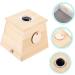 Sewoart Moxibustion Box & Tooth Gemstones - Body Massage Tool Moxa Gel Burner Wooden & Metal Housing - Buy Online on GoSupps.com