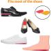 Adjustable Orthopedic Heel Lift for Leg Length Discrepancies & Heel Pain - Unisex 4mm | Sports Injury & Achilles Tendonitis Relief | Height Increase Insoles | Made in Singapore - Buy Online on GoSupps.com