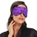 Haskirky Light Blocking Eye Mask for Adults - Adjustable & Comfortable for Travel, Yoga, Meditation - Spring Lilac Purple - Buy Online on GoSupps.com