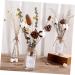 RORPOIR Decorative Artificial Flower Color Dried Wheat Bouquets 15pcs Home Decor Natural Dried Flowers Wheat Artificial Flower Wheat Sheaf Bundle DIY Home Decor - Buy Online on GoSupps.com