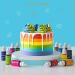 12 Color Cake Food Coloring Set - Nomeca Vibrant Food Grade Liquid Dye for Baking, Icing, Easter Eggs - 10ml Bottles - Buy Online on GoSupps.com