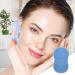 Fiakup Silicone Face Scrubber | Finger Handle Face Silicone Scrubber Small Brush - Ergonomic Grip Women Men Face Scrubber for Massaging for Travelling Dormitory Blue - Buy Online on GoSupps.com