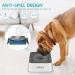 UPSKY 70oz Large Capacity Dog Water Bowl - No Spill Slow Feeder & Travel Dispenser - Grey - Buy Online on GoSupps.com