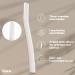 EZ Eyebrow Razor - 6 Eco-Friendly Biodegradable Dermaplane Razors for Women | Safe Face & Body Grooming - Buy Online on GoSupps.com