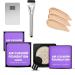 Serenita Cream Bb Cream Korean Flawless Radiant Skin Instantly 2025 New Face Creams Waterproof Oil-Control Moisturizing Concealer Light Touch Perfect Makeup (Ivory 2pcs)