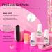 Modelones Dip Powder Nail Kit - 4 Hot Pink Colors DIY French Manicure Set Essential Liquid Base & Top Coat Perfect Gift for Mom - Buy Online on GoSupps.com