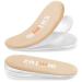 Heel Lift Heel Lifts for Women/Men Shoe Lifts Leg Length Discrepancy Adjust Height Increase Insoles for Heel Lift Heel Pain Relief Beige S