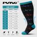 Plus Size Compression Sock For Men and Women: Graduated Compression Stockings for Support Flight Travel Running Pregnancy Sports Edema Nurses Athletic 20-30 mmHg 1Pairs Electrocardiogram 7XL - Buy Online on GoSupps.com