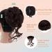 S-Noilite Chestnut Brown Messy Bun Hair Piece | Curly Wavy Chignon Scrunchie Extension for Women - Buy Online on GoSupps.com