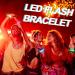 Funmo 8 Pack LED Bracelets - Flashing Light-Up Bands for Kids | Perfect for Parties Concerts and Night Sports - Buy Online on GoSupps.com