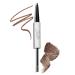 Julep Brow 101-2-in-1 Eyebrow Pencil and Tinted Brow Gel - Medium Brown - Waterproof - Thickening Silk Fibers - All Day Hold - Fill Define and Shape Brows