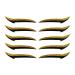 Autocollants Eye Liner - Patch Maquillage Fard Paupi res | Patchs Maquillage Yeux Naturels Imperm ables pour Sc nes ou F tes Or