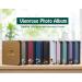 Vienrose 8.5x11 Inch Hardcover Photo Album Scrapbook with DIY Kit - 60 Pages, Ideal for Anniversary, Wedding, Friends & Kids - White Paper, 3 Rings - Unique Gift Idea - Buy Online on GoSupps.com