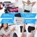 S Abdominal Binder Post Surgery - Elastic Waist Band for Stomach Support & Compression | Latex-free Breathable Hernia Belt for Tummy Tuck & Bariatric - 3 Panel - Fits 30-45" Waist - Black - Buy Online on GoSupps.com