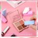 480 Pieces Makeup Wedges Sponges - Triangle Cosmetic Applicators for Foundation Powder & Liquid - Multi-Color Latex Makeup Tools - Buy Online on GoSupps.com