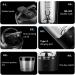 Electric Protein Shaker Bottle Bottles for Protein Mixes Rechargeable Shaker Cup Shaker for Protein Shakes Blue - Buy Online on GoSupps.com