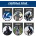 Buy Einkey Storm Hood 2 Pack - UV Protection Breathable Balaclava for Men & Women | Windproof Ski Mask for Bike & Motorcycle - Buy Online on GoSupps.com