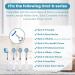 16 Pcs Replacement Toothbrush Heads | Compatible with Oral B Braun | Cross Clean Professional Electric Toothbrush Refills | For Oral-B Action Pro Series | 16 Count Pack - Buy Online on GoSupps.com