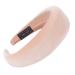 llio 11 colors women padded wide sponge headband glittering with sweet candy color hair tires vintage party stretchy thick headpiece