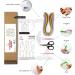 Uniquilling Paper Quilling Kit for Adults - DIY 8x10 inch Letters Painting Kit - Quilling Tools for Home Decor - Perfect Gift for Beginners - Buy Online on GoSupps.com