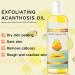 Exfoliating Acanthosis Peeling Oil Exfoliation Body Oil Peeling Solution Skin Peel Dark Spot Corrector Oil Yellow Peeling Oil Body Skin Care Exfoliation Oil Dark Spot Remover For Body Hand Feet - Buy Online on GoSupps.com