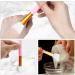 Molain Mask Brush Silicone Applicator Set - 5 Multi-colored Facial Brushes for DIY Mud, Body Lotion, Esthetician Face Care, Makeup & Skincare - Professional Fan Spatula Tool - Buy Online on GoSupps.com