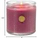 Shop Sparkling Currant Textured Glass Candle | Luxury Home Fragrance | International Shipping Available - Buy Online on GoSupps.com