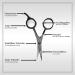 Bartzart Beard Care Set - 3-Piece with Shears Tweezers & Comb for Eyebrow and Beard Grooming | Black - Buy Online on GoSupps.com