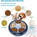 ORSDA 5 Meal Automatic Cat Feeder - Timed Pet Dispenser for Dry/Wet Food - Programmable with Portion Control & Voice Recorder - Dual Power Supply - Small/Medium Dogs/Cats - Old Glory Blue - Buy Online on GoSupps.com