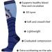 Cherokee Mprintsupport Men's 12 mmHg Support Socks - One Size Jam Jellyfish | International Shipping Available - Buy Online on GoSupps.com