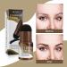 Long-Lasting Waterproof Eyebrow Stamp Stencil Kit - 10 Reusable Shapes (Dark Brown) - Buy Online on GoSupps.com