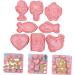Alipis 8pcs Mold Cookie Baking Wedding Postage Stamps Fondant Cutters Chocolate Cookies Chocolate Biscotti Valentines Day Cookie Cutters Plastic Cat Food Candy Pudding Food Pp Dessert - Buy Online on GoSupps.com