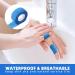 Anjocare Self-Adhesive Bandage Wrap - 8 Pack | Cohesive & Breathable First Aid Bandages for Sports Injuries Wrist Sprains and Pet Care (2.5cm x 4.5m) - Blue - Buy Online on GoSupps.com