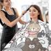 Buy Waterproof Barber Cape - Cartoon Bear Bunny Cat Koala & Panda Haircut Bib for Men & Women - Fun Cheetah Design for Hair Cutting - Buy Online on GoSupps.com
