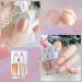 Pearl Pink Nail Polish Quick Dry Glitter Gel 2 in 1 Mermaid Nail Varnish Set Shimmer Long Lasting Glossy Easy to Apply No Need Cure Chip Resistant Nail Varnishes DIY Nail Art Gift for Women - Buy Online on GoSupps.com