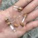 50pcs 0.5ml Glass Bottles with Cork - Mini Transparent Hanging Bottles for Essential Oils & Crafts - Buy Online on GoSupps.com