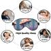 Buy SSIMOO Jellyfish Print Double-Sided Eye Mask | Soft Light Blocking Sleep Mask - Enhance Your Sleep Quality Worldwide - Buy Online on GoSupps.com