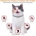 Dewel 33cm Adjustable Waterproof Tick Collar for Cats | Flea & Tick Prevention Collar - Buy Online on GoSupps.com