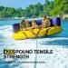 Obcursco Towable Tubes for Boating - 1-3 Person Water Tubes for Watersports - Inflatable Towable Tubing with Super Shaker Tow Rope - Buy Online on GoSupps.com