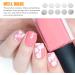 minkissy 1 Set Nail Plate Nail Print Tool Nail Art Stamping Nail Jelly Stamper Nail Image Plate Nail Art Images Silicone Nail Tools Nail Printing Template Image Board Steel Plate Manicure - Buy Online on GoSupps.com