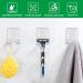 Bolatus 5-Piece Self-Adhesive Razor Shower Hook Set | Stainless Steel Towel Hooks Without Drilling | Durable Wall Hooks for Bathroom - Buy Online on GoSupps.com