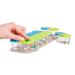 Sagely Smart Active Weekly Pill Box Organizer- AM/PM Pill Planner with Free App and 7 Removable Pods Green/Blue