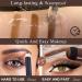 Eyebrow Stamp Stencil Kit Waterproof Eyebrow Stamp And Shaping Kit Perfect Eyebrows Stamp Kit (Dark Brown) - Buy Online on GoSupps.com