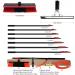 GIZMIT 12-39FT Window Cleaning Pole Outdoor Water Fed Telescopic 2 in 1 Brush Squeegee Attachment Professional Extendable Cleaner Conservatory Roof Gutters 39FT/12M - Buy Online on GoSupps.com