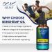 Premium 100000mg High Strength Vegan Oil for Joint, Sleep, and Stress Relief - Omega 3-6-9, Vitamin C & E - 60ml (Pack of 1) - Buy Online on GoSupps.com