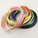 Hixixi 20pcs Satin Fabric Covered Ribbon Headbands Hairband Set - 10mm, Assorted Colors - Buy Online on GoSupps.com