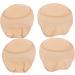 FRCOLOR Forefoot Pad Shoe Cushions for Women - Metatarsal Support Invisible Socks - Seamless Heel Inserts for Kitten Heels & Pumps - Buy Online on GoSupps.com