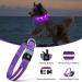 Buy Masbrill LED Dog Collar - Waterproof Luminous Safety Collar with 3 Flashing Lights for Small to Large Dogs (Purple 48-60cm) | International Shipping Available - Buy Online on GoSupps.com